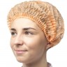 Элегрин, шапочки одноразовые Шарлотта, оранжевые, 100 шт