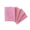 Салфетки ламинированные 33x45 см, спанбонд, стандарт, розовые, 500 шт