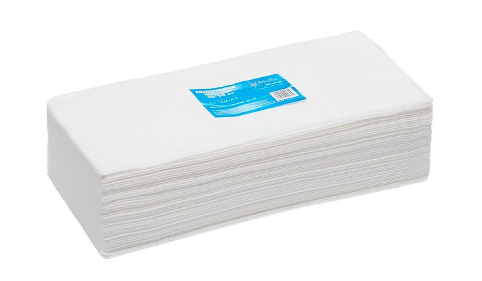 White line, полотенца одноразовые 35x70, «Выбор», 50 шт