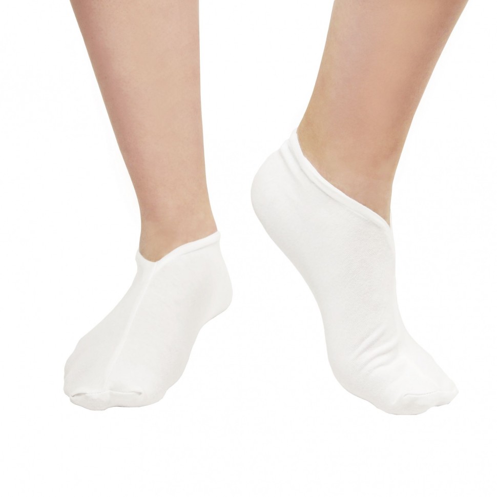 Beajoy, Хлопковые носочки, размер M, белые, 1 пара, 1 шт